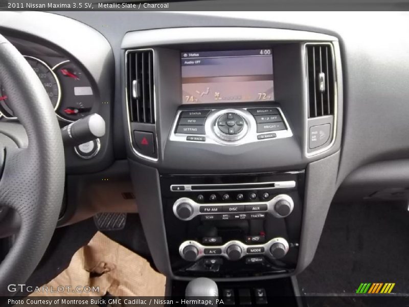 Metallic Slate / Charcoal 2011 Nissan Maxima 3.5 SV