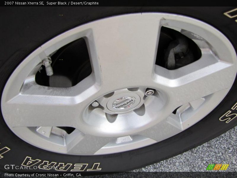 Super Black / Desert/Graphite 2007 Nissan Xterra SE