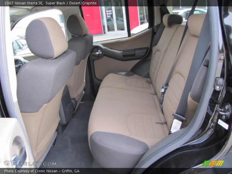 Super Black / Desert/Graphite 2007 Nissan Xterra SE