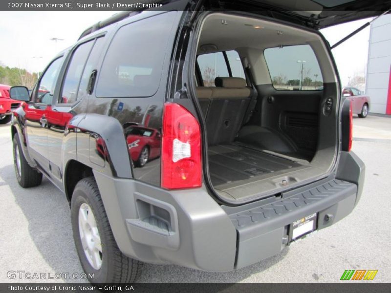 Super Black / Desert/Graphite 2007 Nissan Xterra SE