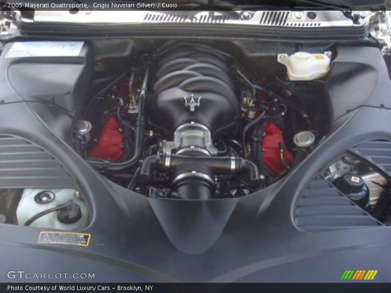 Grigio Nuvolari (Silver) / Cuoio 2005 Maserati Quattroporte