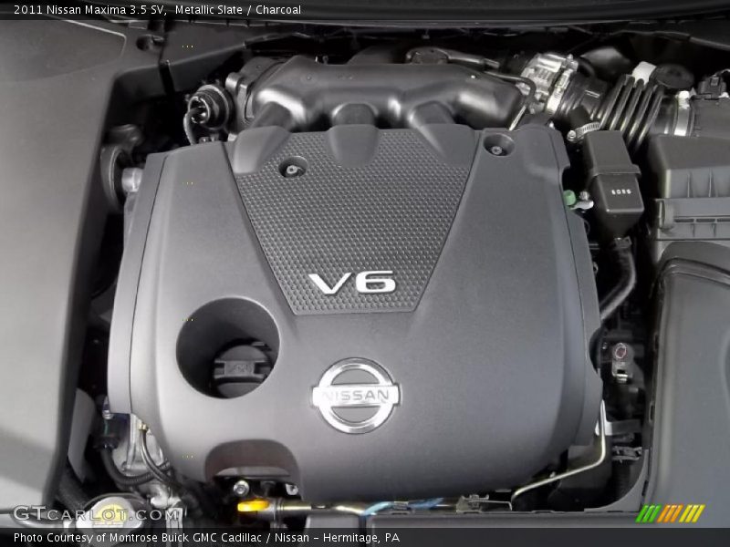 Metallic Slate / Charcoal 2011 Nissan Maxima 3.5 SV