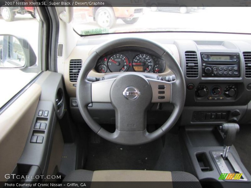 Super Black / Desert/Graphite 2007 Nissan Xterra SE