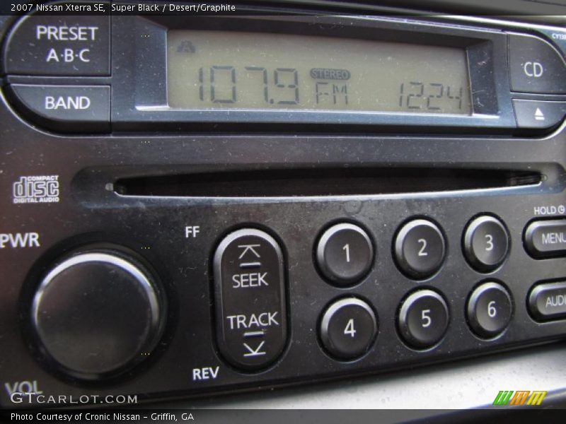 Super Black / Desert/Graphite 2007 Nissan Xterra SE