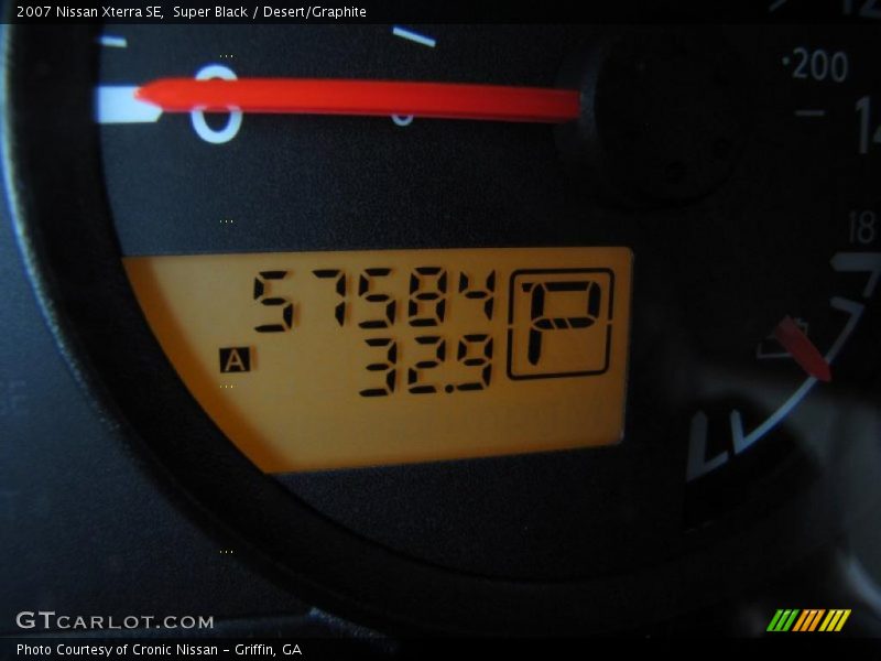 Super Black / Desert/Graphite 2007 Nissan Xterra SE