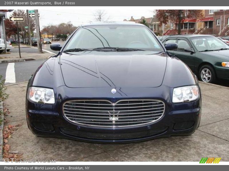 Blue / Rosso 2007 Maserati Quattroporte