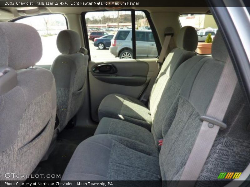 Light Pewter Metallic / Medium Pewter 2003 Chevrolet TrailBlazer LS 4x4