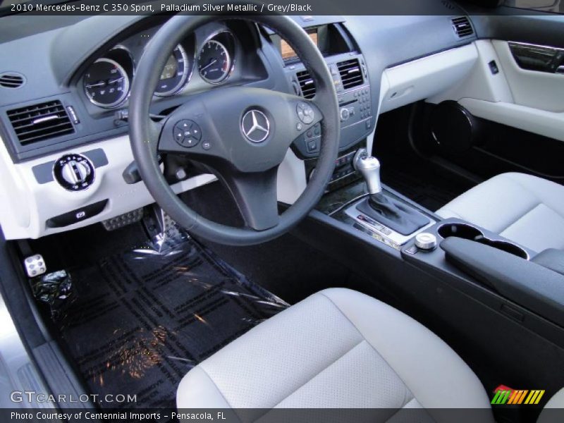 Grey/Black Interior - 2010 C 350 Sport 