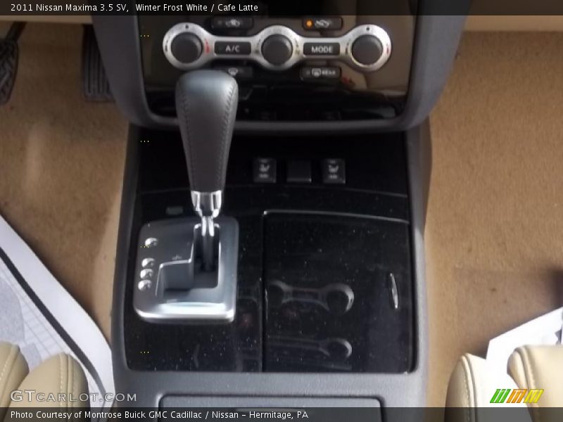  2011 Maxima 3.5 SV Xtronic CVT Automatic Shifter