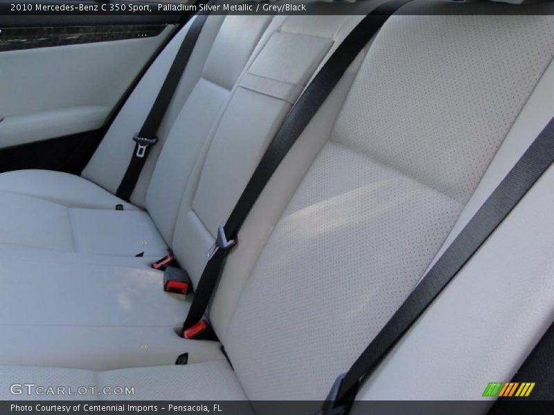 Palladium Silver Metallic / Grey/Black 2010 Mercedes-Benz C 350 Sport