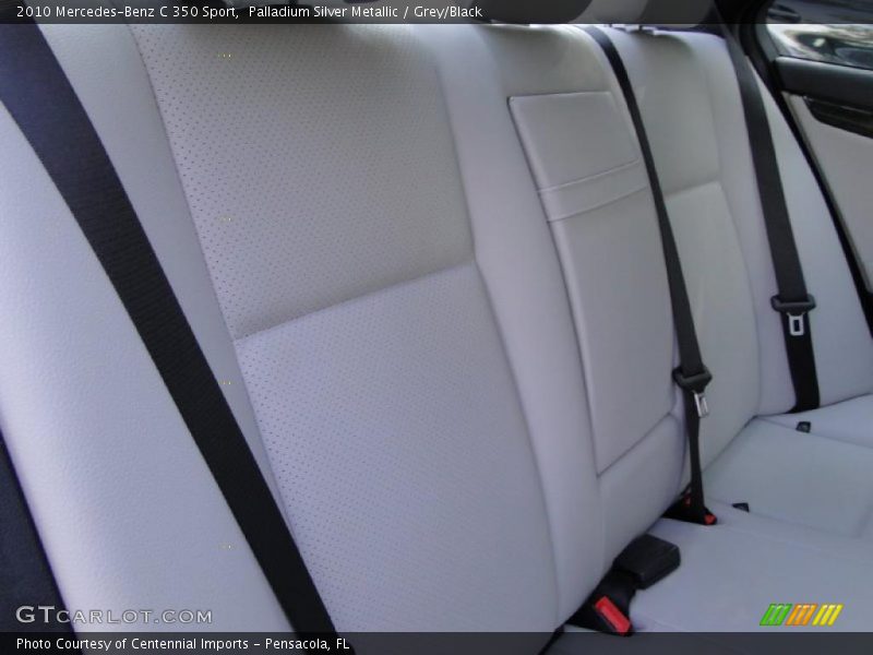 Palladium Silver Metallic / Grey/Black 2010 Mercedes-Benz C 350 Sport