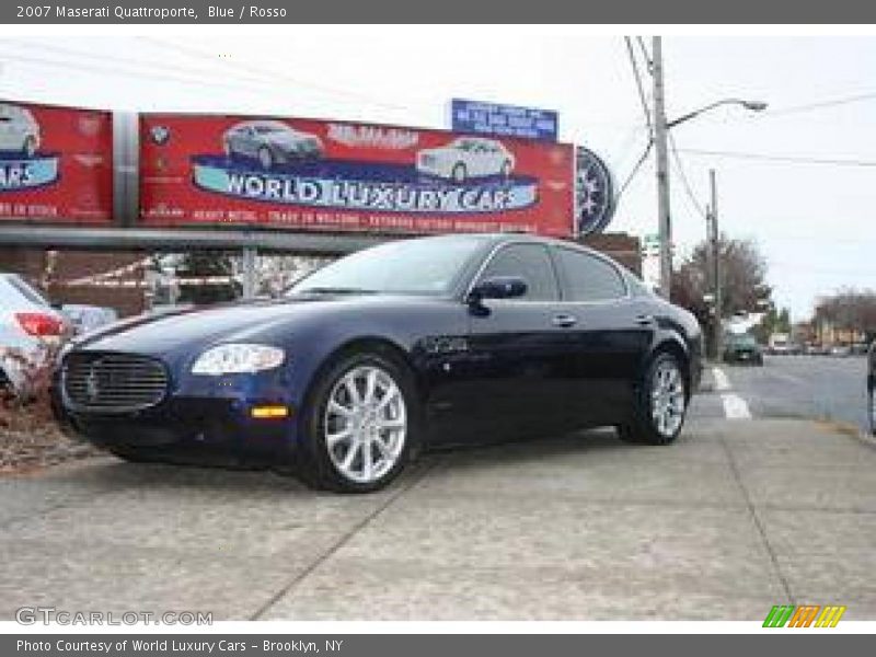 Blue / Rosso 2007 Maserati Quattroporte