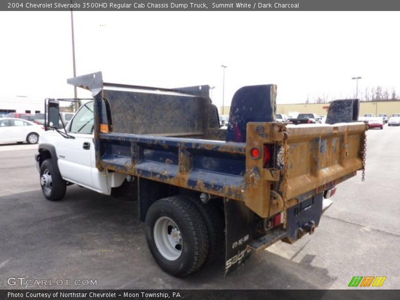 Summit White / Dark Charcoal 2004 Chevrolet Silverado 3500HD Regular Cab Chassis Dump Truck