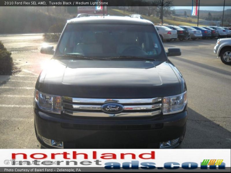 Tuxedo Black / Medium Light Stone 2010 Ford Flex SEL AWD