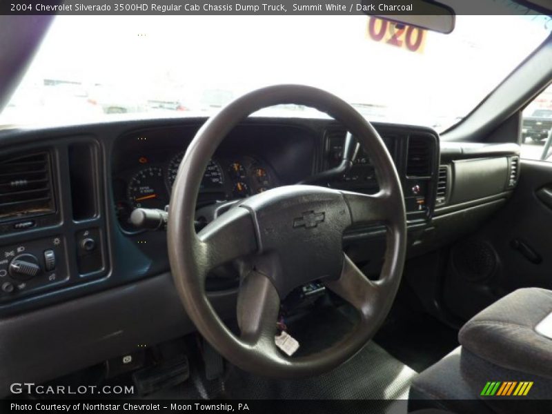 Summit White / Dark Charcoal 2004 Chevrolet Silverado 3500HD Regular Cab Chassis Dump Truck