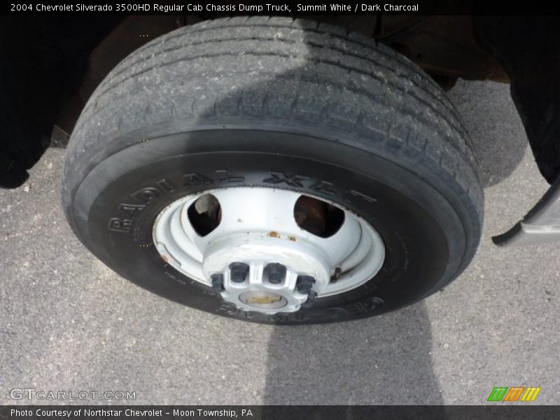 Summit White / Dark Charcoal 2004 Chevrolet Silverado 3500HD Regular Cab Chassis Dump Truck