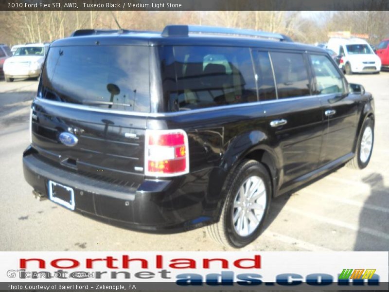 Tuxedo Black / Medium Light Stone 2010 Ford Flex SEL AWD