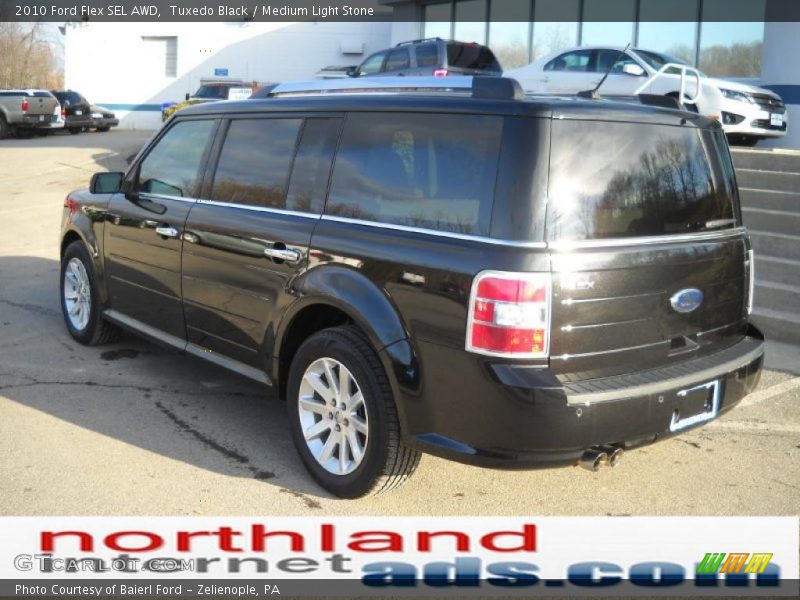 Tuxedo Black / Medium Light Stone 2010 Ford Flex SEL AWD