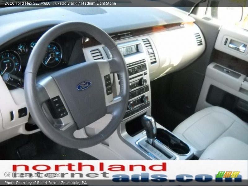 Tuxedo Black / Medium Light Stone 2010 Ford Flex SEL AWD