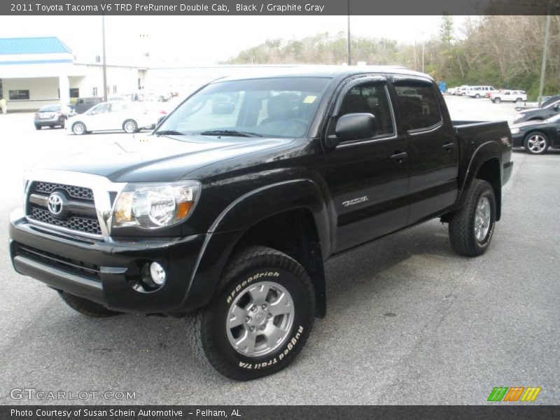 Front 3/4 View of 2011 Tacoma V6 TRD PreRunner Double Cab