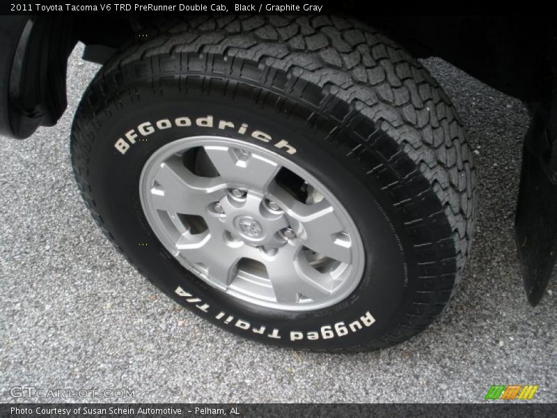 Black / Graphite Gray 2011 Toyota Tacoma V6 TRD PreRunner Double Cab