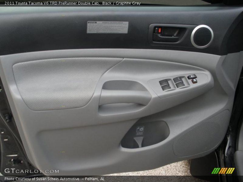 Door Panel of 2011 Tacoma V6 TRD PreRunner Double Cab