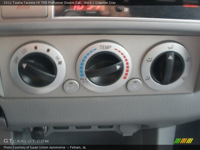 Black / Graphite Gray 2011 Toyota Tacoma V6 TRD PreRunner Double Cab