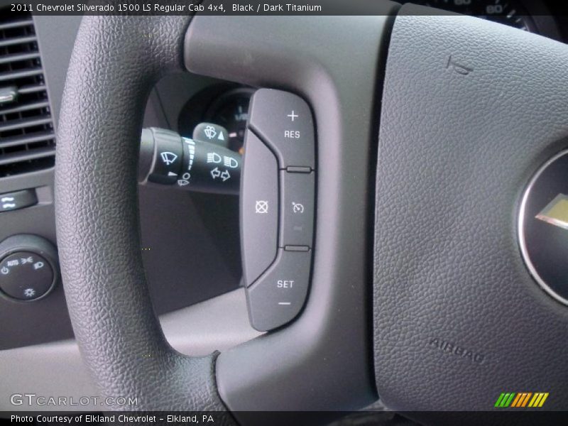 Controls of 2011 Silverado 1500 LS Regular Cab 4x4
