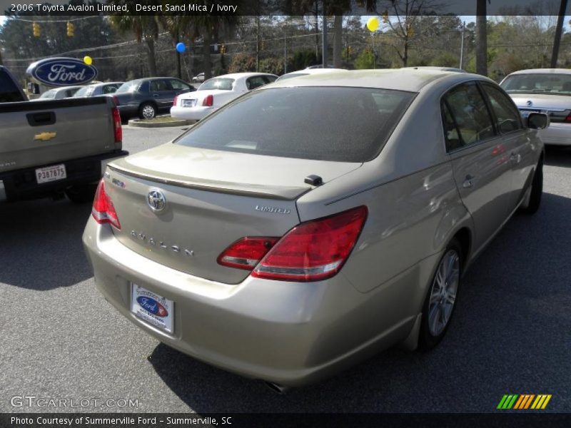 Desert Sand Mica / Ivory 2006 Toyota Avalon Limited