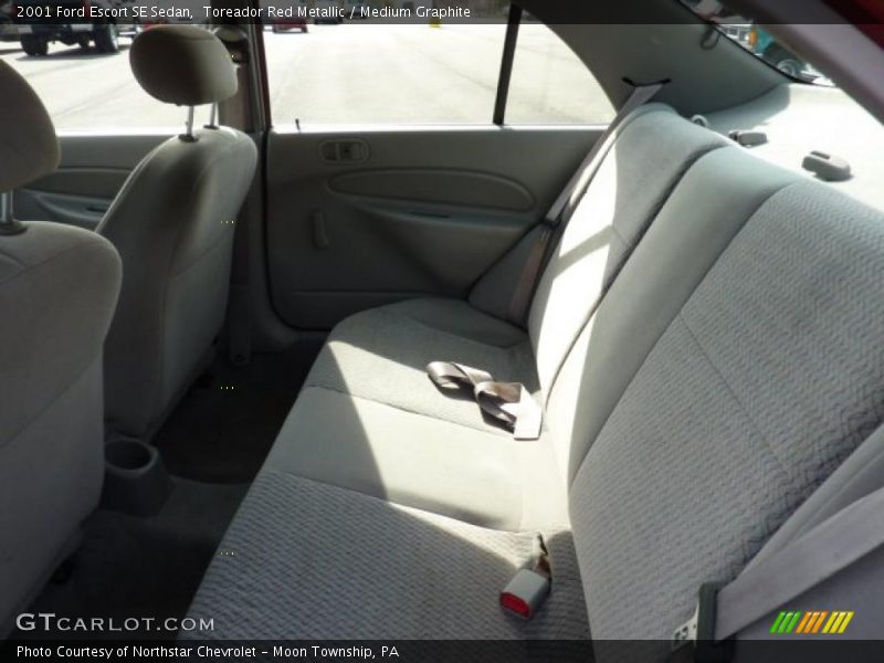  2001 Escort SE Sedan Medium Graphite Interior