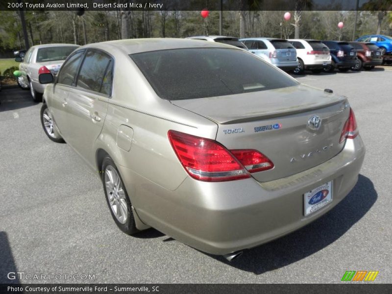 Desert Sand Mica / Ivory 2006 Toyota Avalon Limited