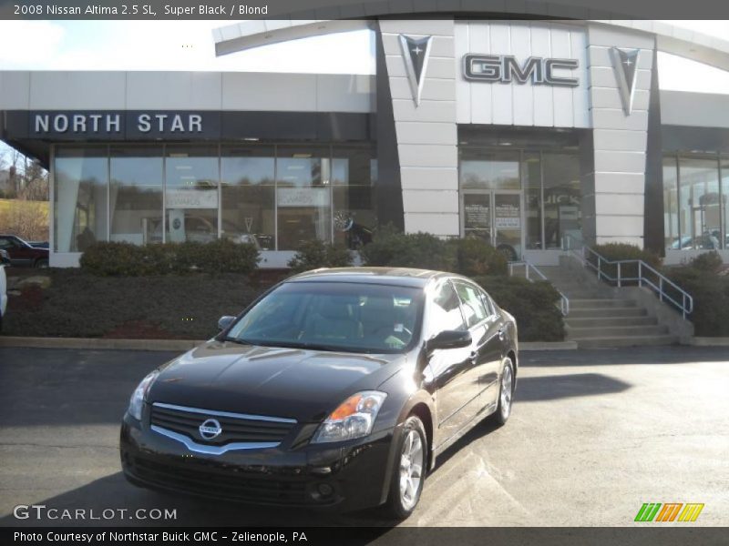Super Black / Blond 2008 Nissan Altima 2.5 SL