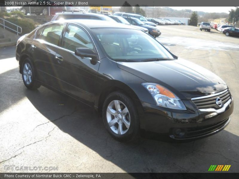 Super Black / Blond 2008 Nissan Altima 2.5 SL