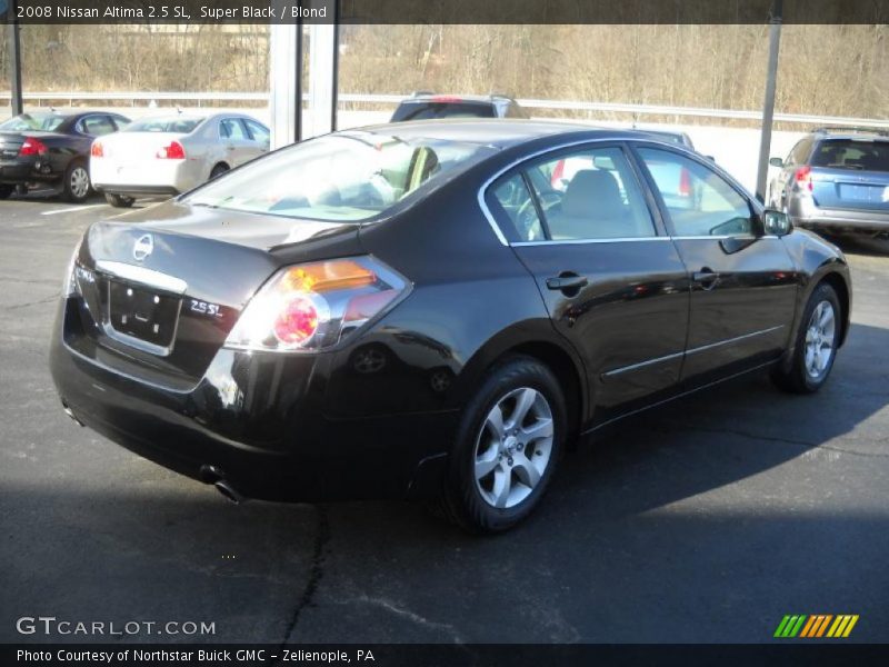Super Black / Blond 2008 Nissan Altima 2.5 SL