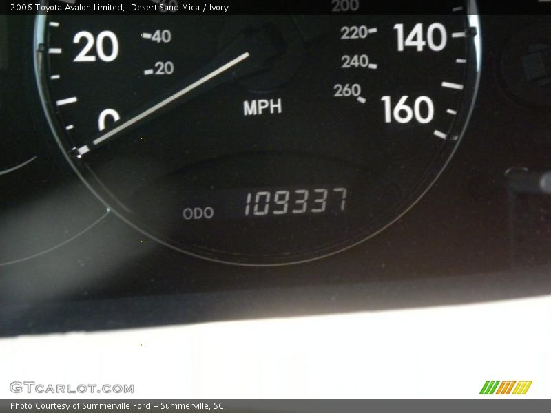 Desert Sand Mica / Ivory 2006 Toyota Avalon Limited