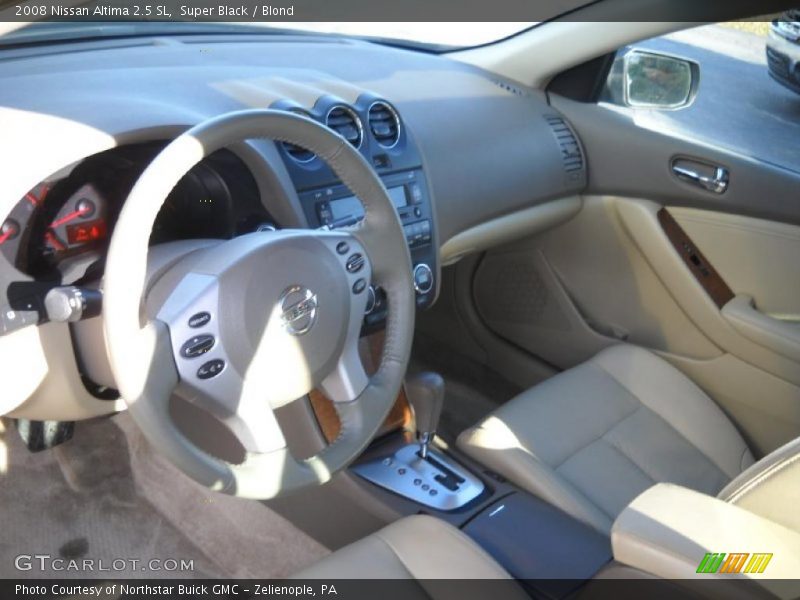 Super Black / Blond 2008 Nissan Altima 2.5 SL