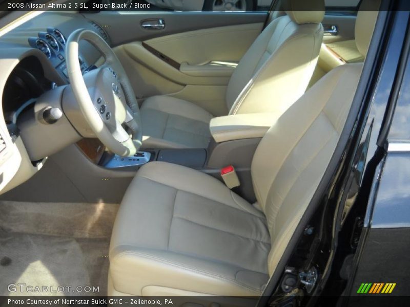 Super Black / Blond 2008 Nissan Altima 2.5 SL