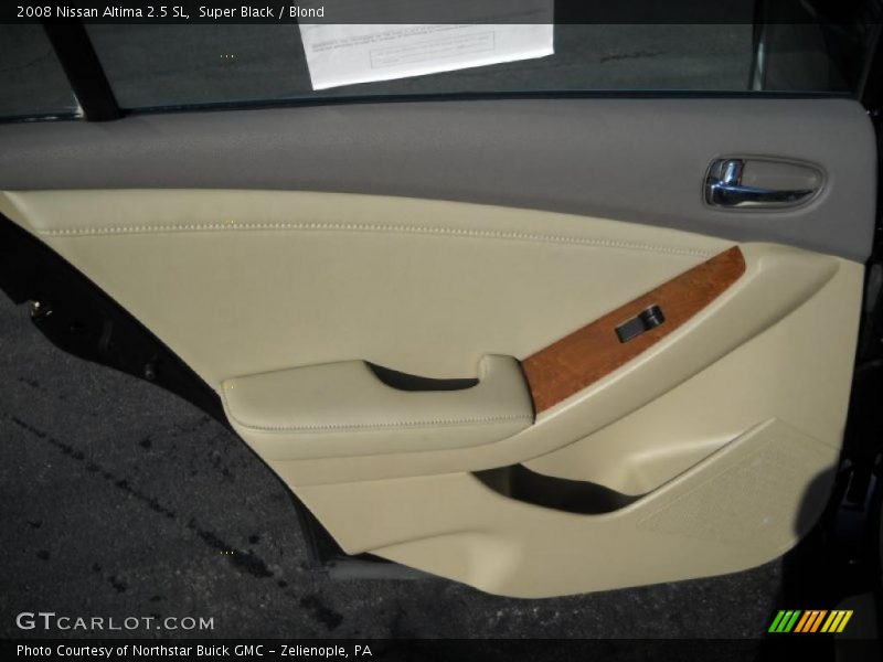 Super Black / Blond 2008 Nissan Altima 2.5 SL