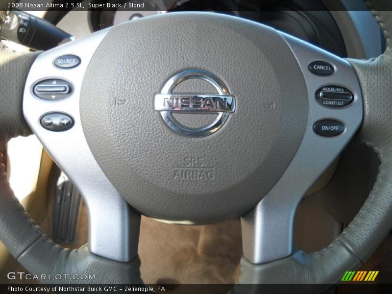 Super Black / Blond 2008 Nissan Altima 2.5 SL