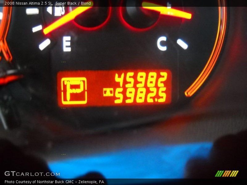 Super Black / Blond 2008 Nissan Altima 2.5 SL