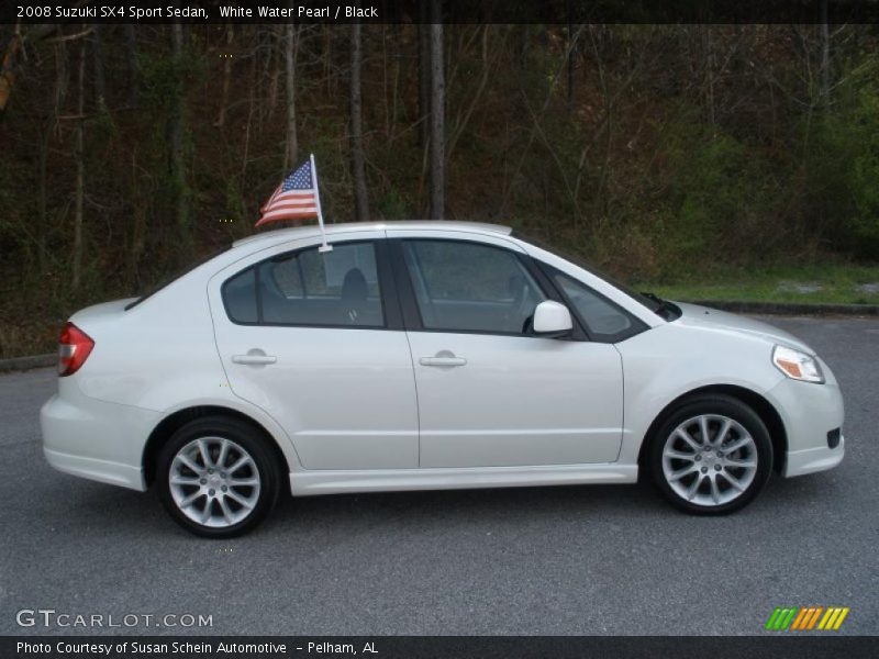  2008 SX4 Sport Sedan White Water Pearl