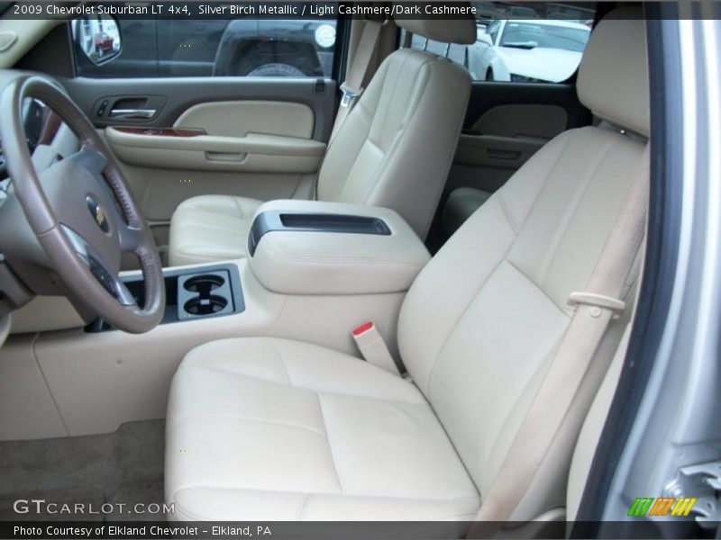 Silver Birch Metallic / Light Cashmere/Dark Cashmere 2009 Chevrolet Suburban LT 4x4