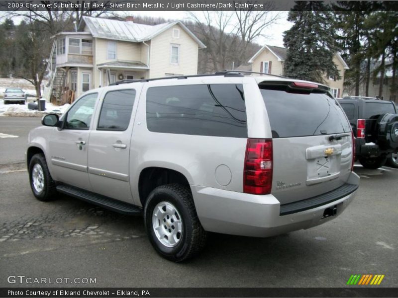 Silver Birch Metallic / Light Cashmere/Dark Cashmere 2009 Chevrolet Suburban LT 4x4