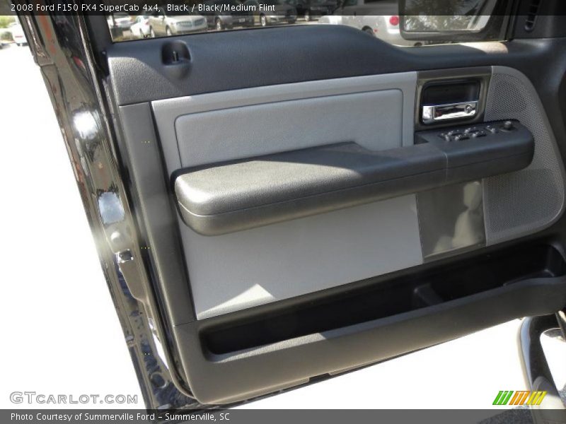 Black / Black/Medium Flint 2008 Ford F150 FX4 SuperCab 4x4