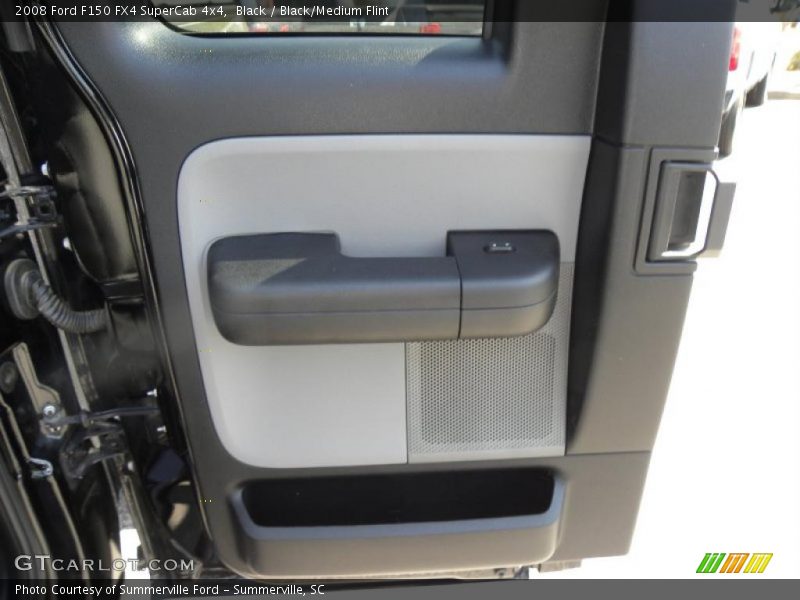 Black / Black/Medium Flint 2008 Ford F150 FX4 SuperCab 4x4
