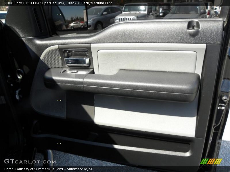 Black / Black/Medium Flint 2008 Ford F150 FX4 SuperCab 4x4