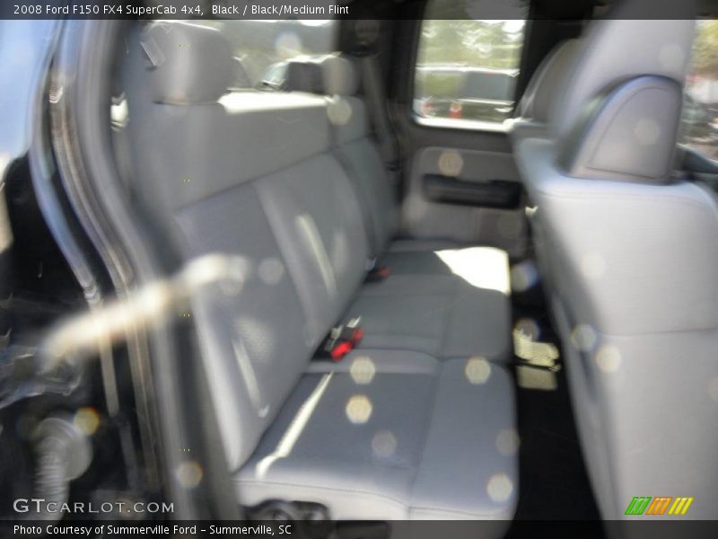 Black / Black/Medium Flint 2008 Ford F150 FX4 SuperCab 4x4