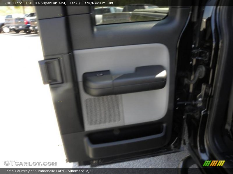 Black / Black/Medium Flint 2008 Ford F150 FX4 SuperCab 4x4