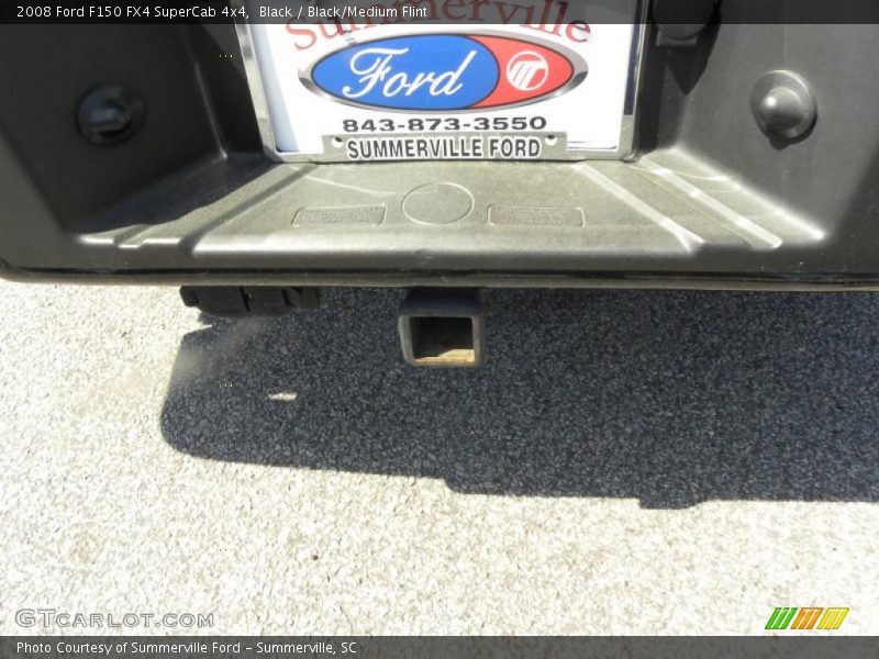 Black / Black/Medium Flint 2008 Ford F150 FX4 SuperCab 4x4