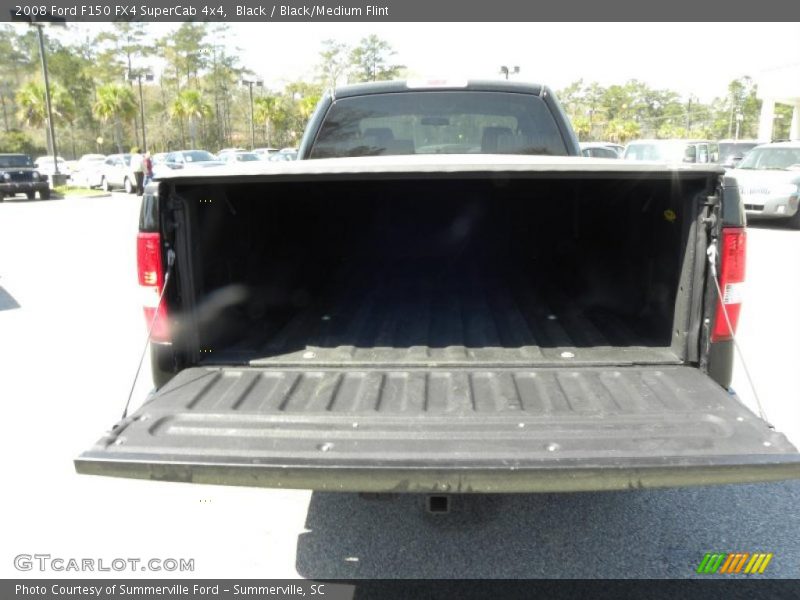 Black / Black/Medium Flint 2008 Ford F150 FX4 SuperCab 4x4
